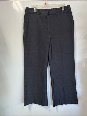 Classiques entire Women’s Sz 14 Straight-Leg Dark Gray Pants